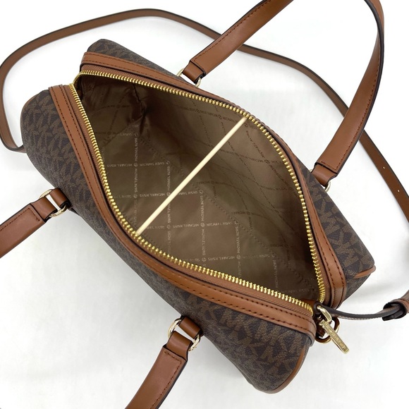 Michael Kors Medium Travel Duffle Crossbody Bag - Picture 8 of 9